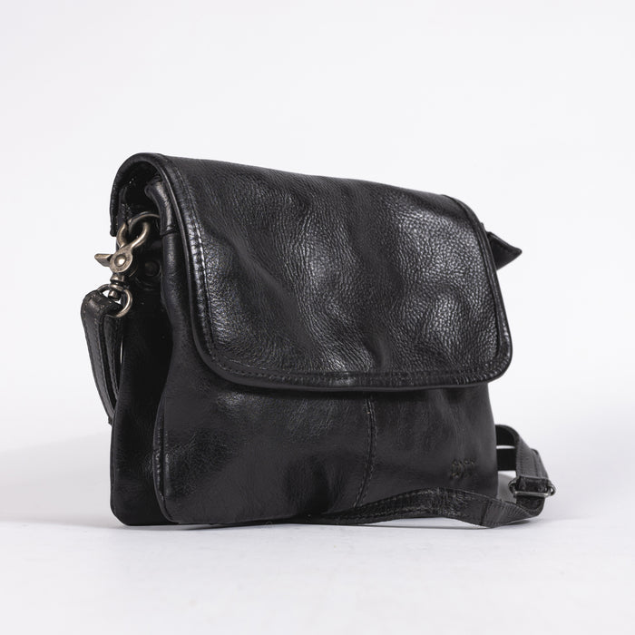 ZIGGY - BLACK - LEATHER