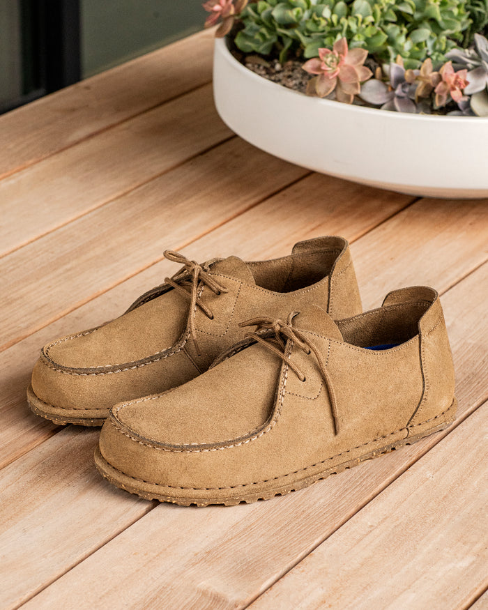 M-UTTI LACE - GRAY TAUPE - SUEDE