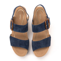 ASHLEY - NAVY - SUEDE