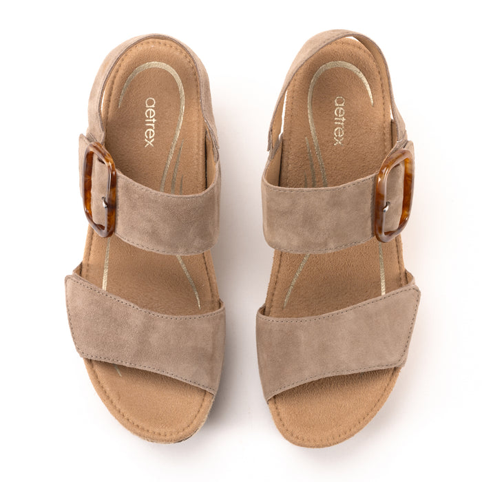 ASHLEY - TAUPE - SUEDE