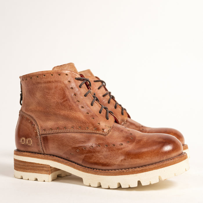 QUATRO III - TAN RUSTIC - LEATHER