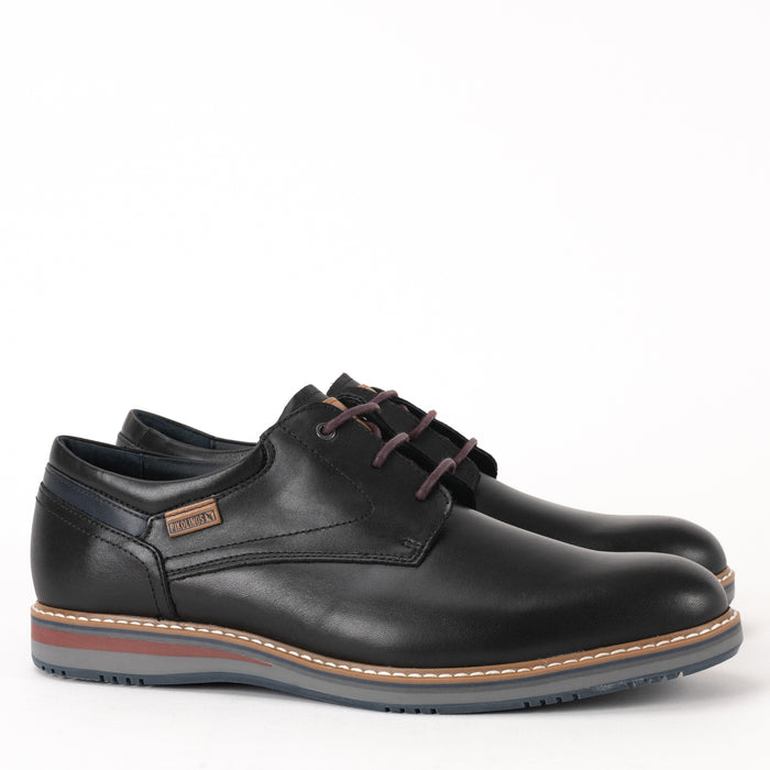 AVILA LACE - BLACK - LEATHER