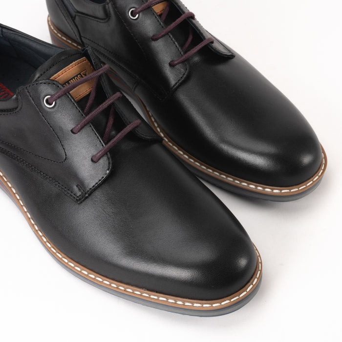 AVILA LACE - BLACK - LEATHER