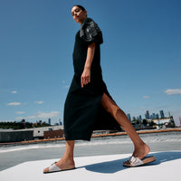 Birkenstock Madrid Big Buckle in Stone Coin Gray Natural High-Shine Leather Patent