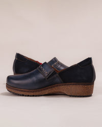 Women's Pikolinos Granada Slip-On Shoe in Blue Leather