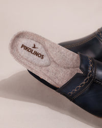 Women's Pikolinos Granada Slip-On Shoe in Blue Leather