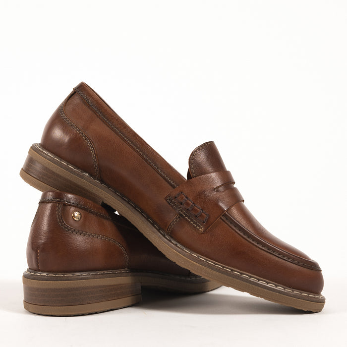 Women's Aldaya Penny Loafer in Cuero Leather - All-Day Comfort