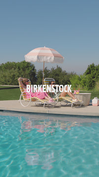 Women's Birkenstock Arizona Big Buckle Stealth EVA Sandal in Fondant Pink, water-friendly
