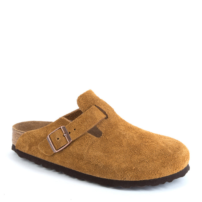 BOSTON SOFT CLOG - MINK - SUEDE