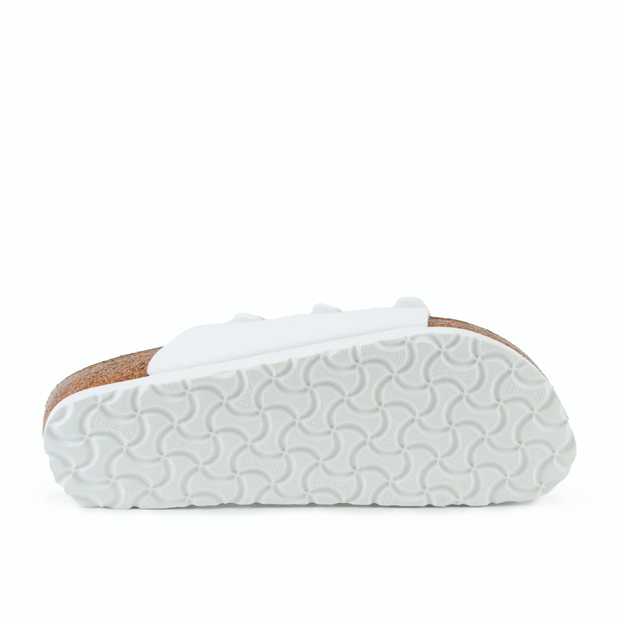 Women's Birkenstock Florida Three-Strap Sandal in White Birko-Flor®