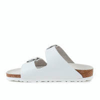 ARIZONA BIG BUCKLE - WHITE - LEATHER