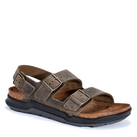 MILANO RUGGED - FADED KHAKI - OIL LEATHER