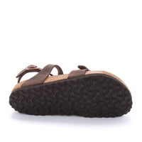 Women's Birkenstock Yara Wraparound Sandal in Habana Oiled Leather