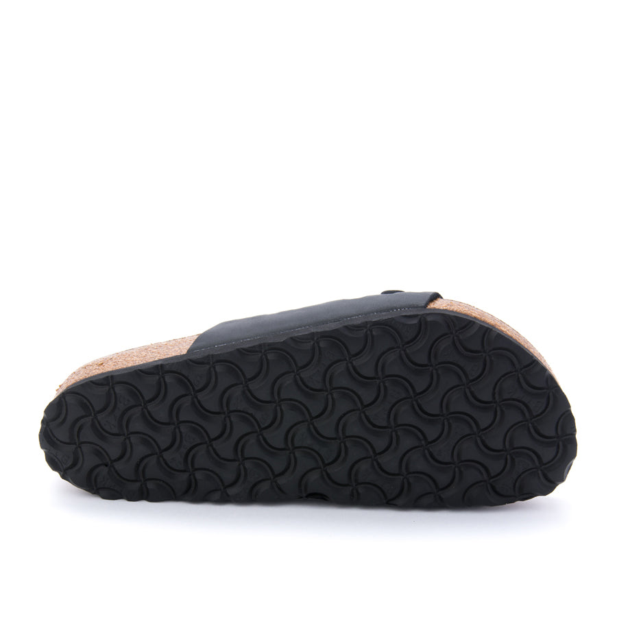Birkenstock Granada Soft Sandal in Black Oiled Leather