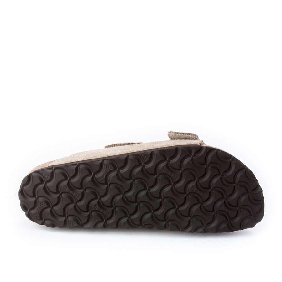 BIRKENSTOCK ARIZONA TAUPE SUEDE SANDAL