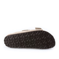 BIRKENSTOCK ARIZONA TAUPE SUEDE SANDAL