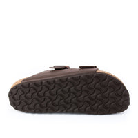 Bottom view of the Unisex BIRKENSTOCK Arizona in Brown BIRKO-FLOR