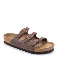 Women's Birkenstock Florida Soft Sandal in Habana Oiled Leather