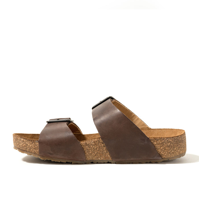 ANDREA - CHOCOLATE - LEATHER