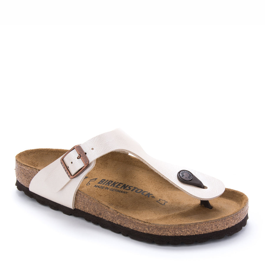 BIRKENSTOCK GIZEH - ANTIQUE LACE - BIRKO-FLOR – Plaza Shoe Store