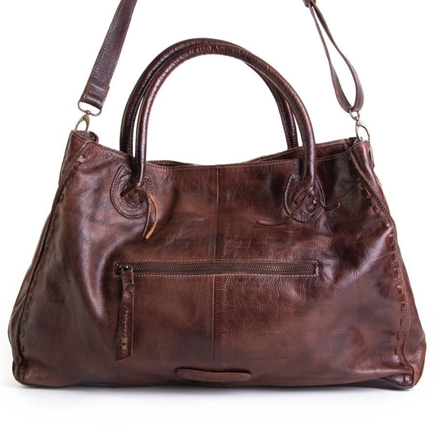 ROCKAWAY BAG - TEAK - LEATHER