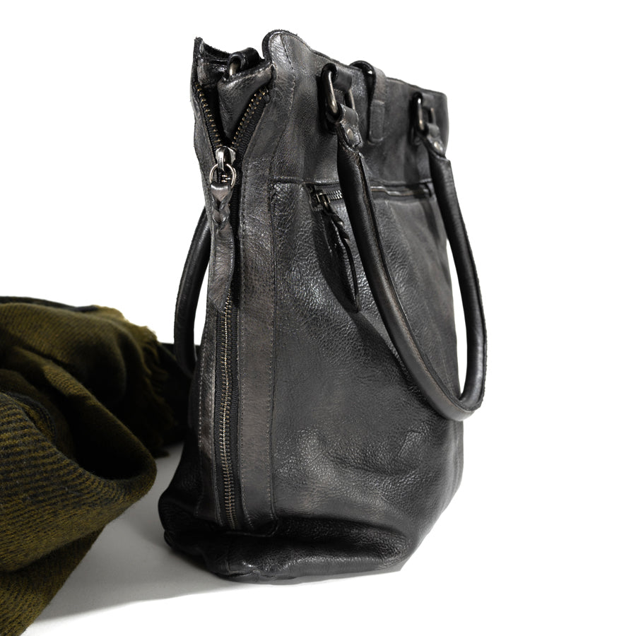 MILDRED BLACK LEATHER – Plaza Shoe Store - Main Image