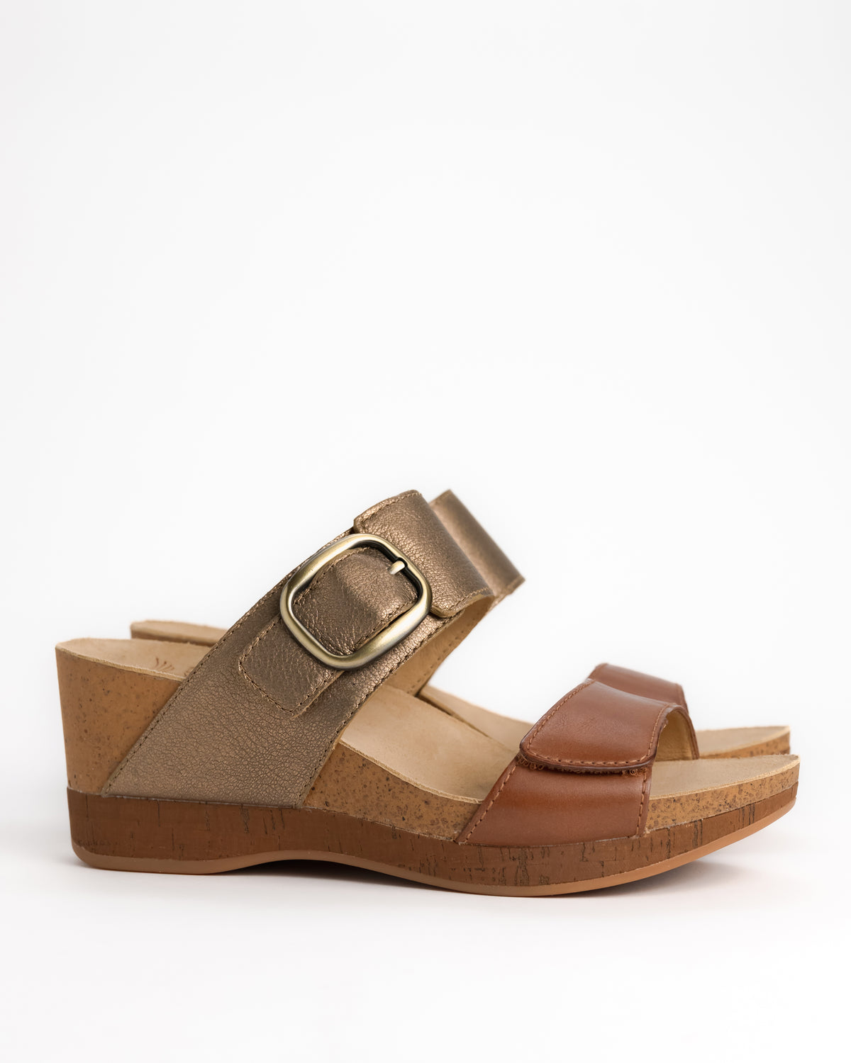SHANNON - GOLD - LEATHER