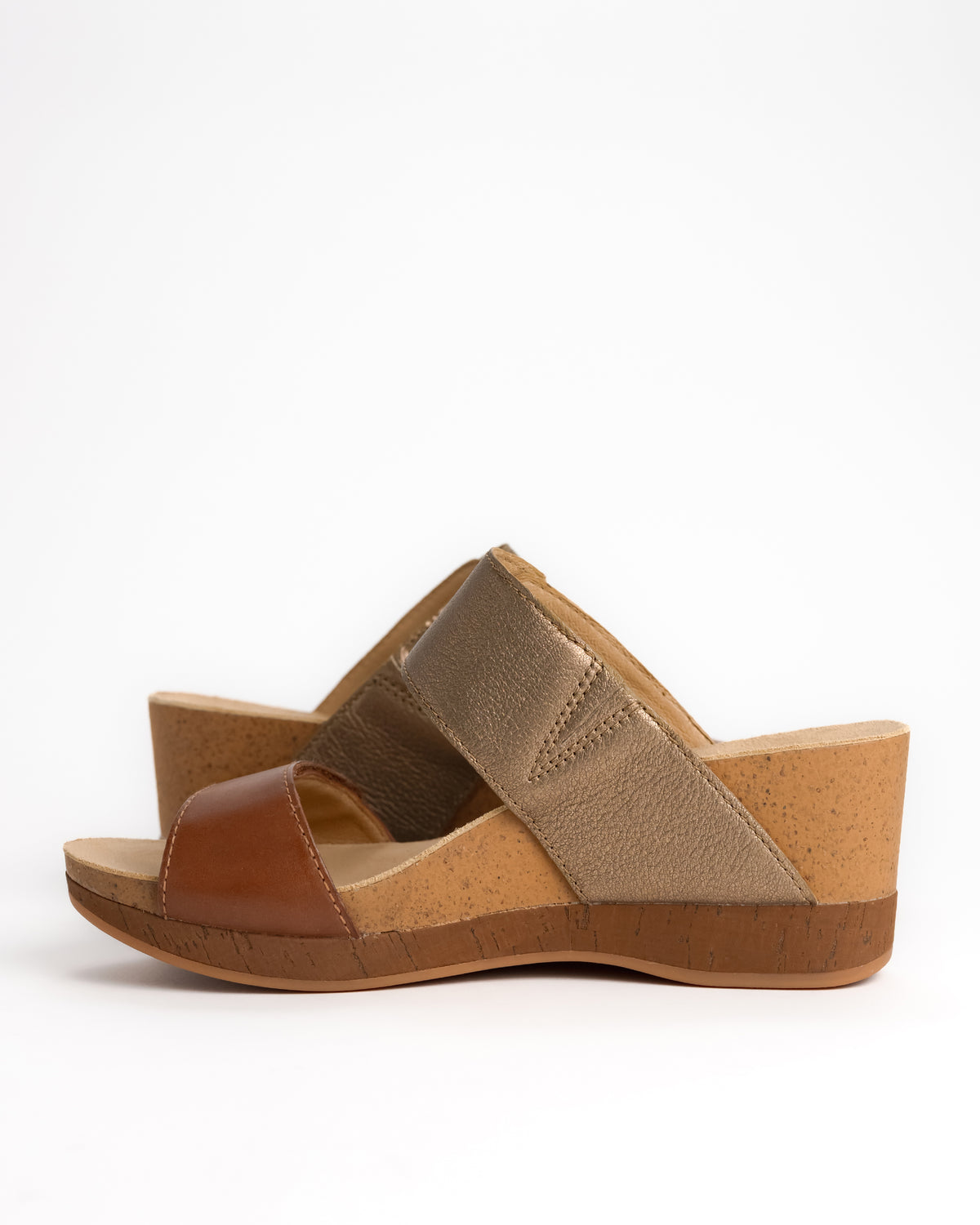 SHANNON - GOLD - LEATHER