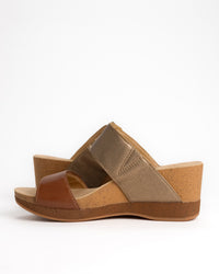 SHANNON - GOLD - LEATHER