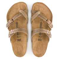 Women's Birkenstock Mayari Sandal in Tobacco Brown Oiled Leather