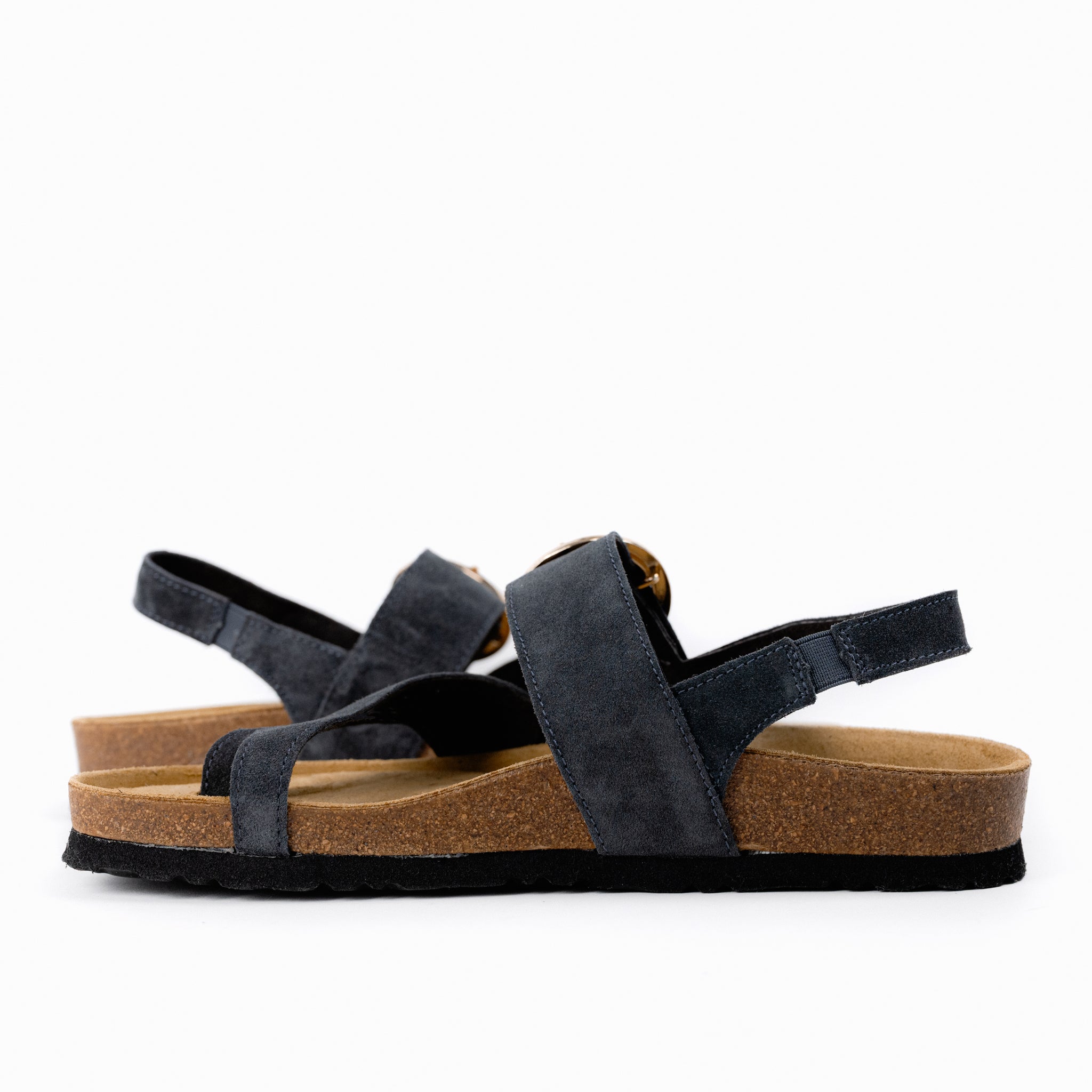 nahyat スヌード black/brown/charcoalglay Women's Naot Baltimore Slingback Sandal in Charcoal Suede – Plaza