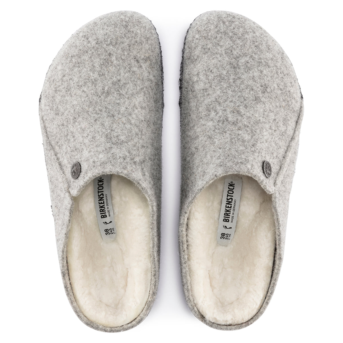 ZERMATT SHEARLING - LIGHT GRAY - WOOL