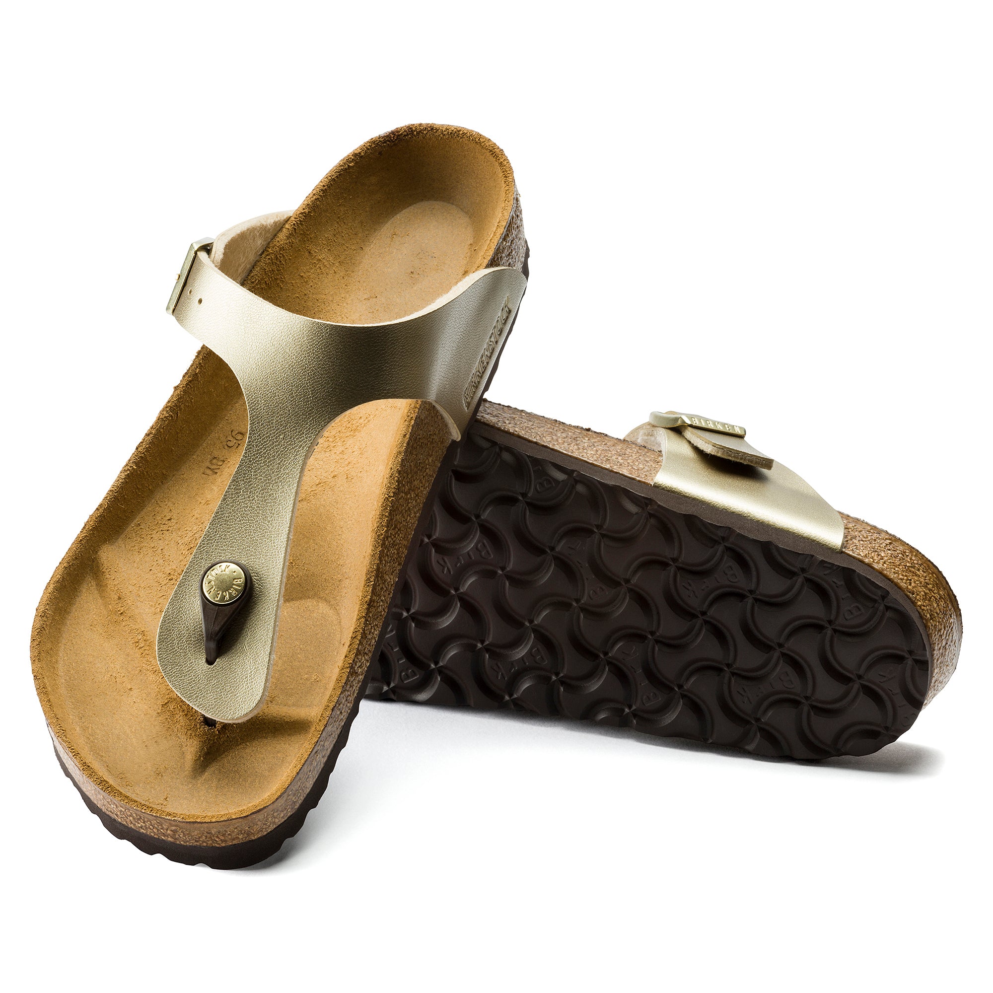 BIRKENSTOCK GIZEH - GOLD - BIRKO-FLOR – Plaza Shoe Store