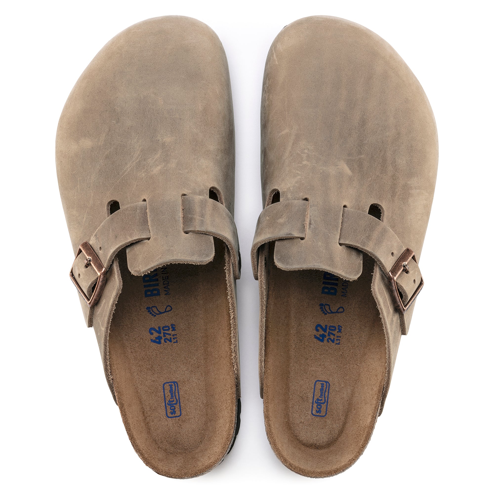 Birkenstock Boston Soft – Tobacco Oiled Leather | Plaza Shoe Store