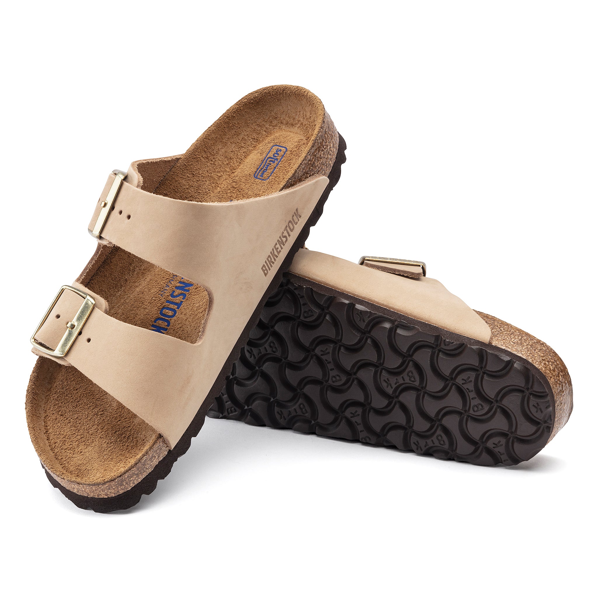 Birkenstock Arizona Soft Footbed – Sandcastle Nubuck | Plaza Shoe
