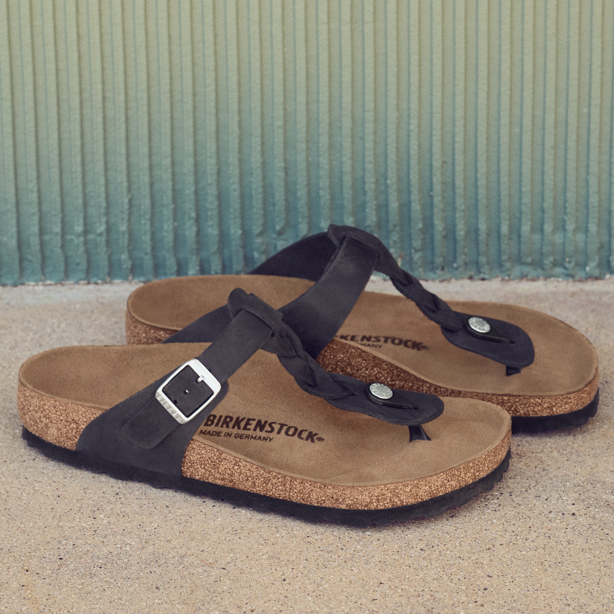 正規品★BIRKENSTOCK Gizeh Braided：ギゼ ブレイデッド Gizeh Braided Oiled Leather Cognac | BIRKENSTOCK