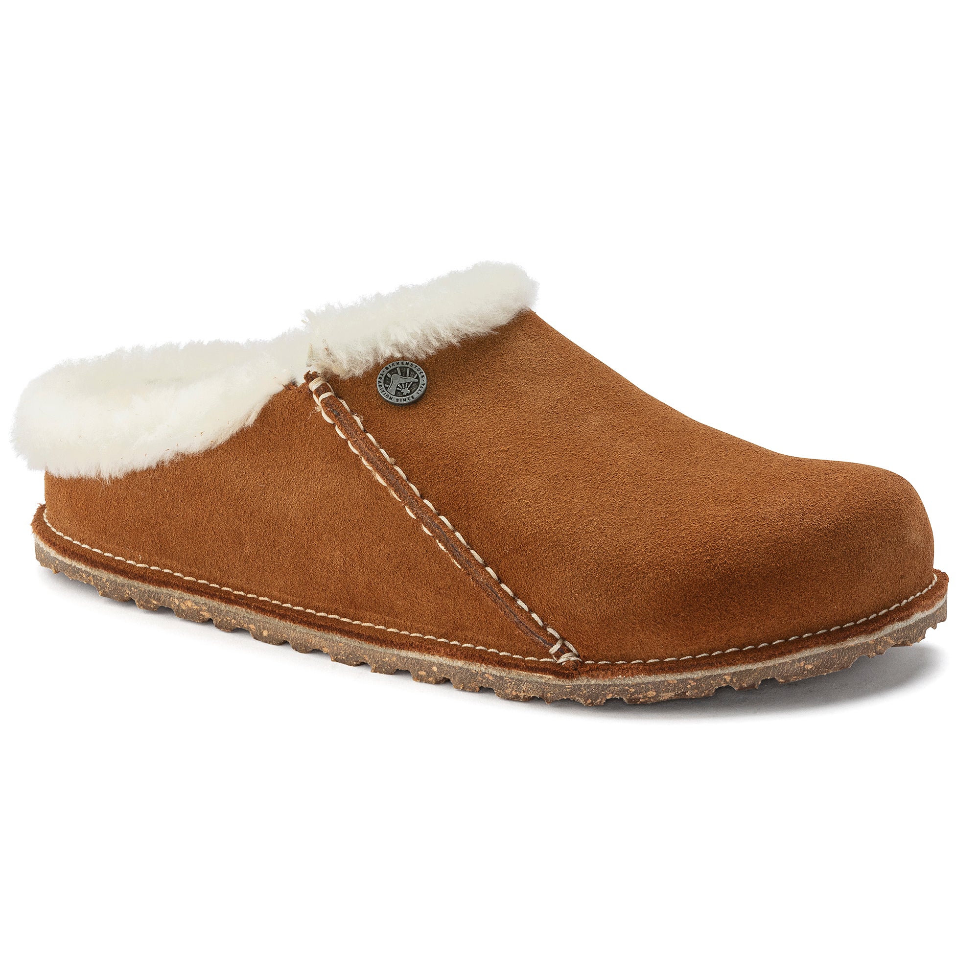 WOMEN'S ZERMATT PREMIUM COZY SHEARLING SLIPPER - MINK SUEDE
