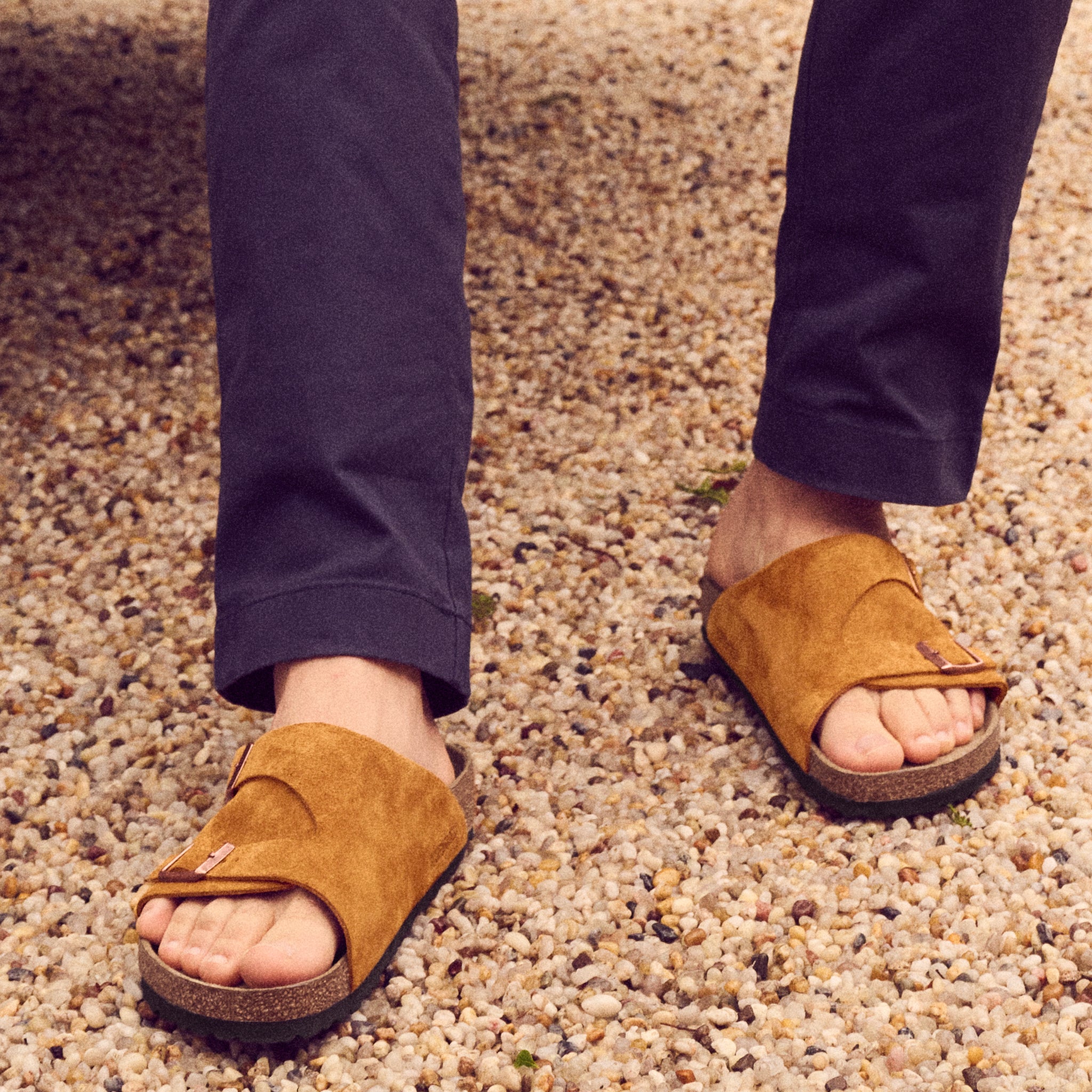 Men's Birkenstock ZURICH - MINK - SUEDE – Plaza Shoe Store