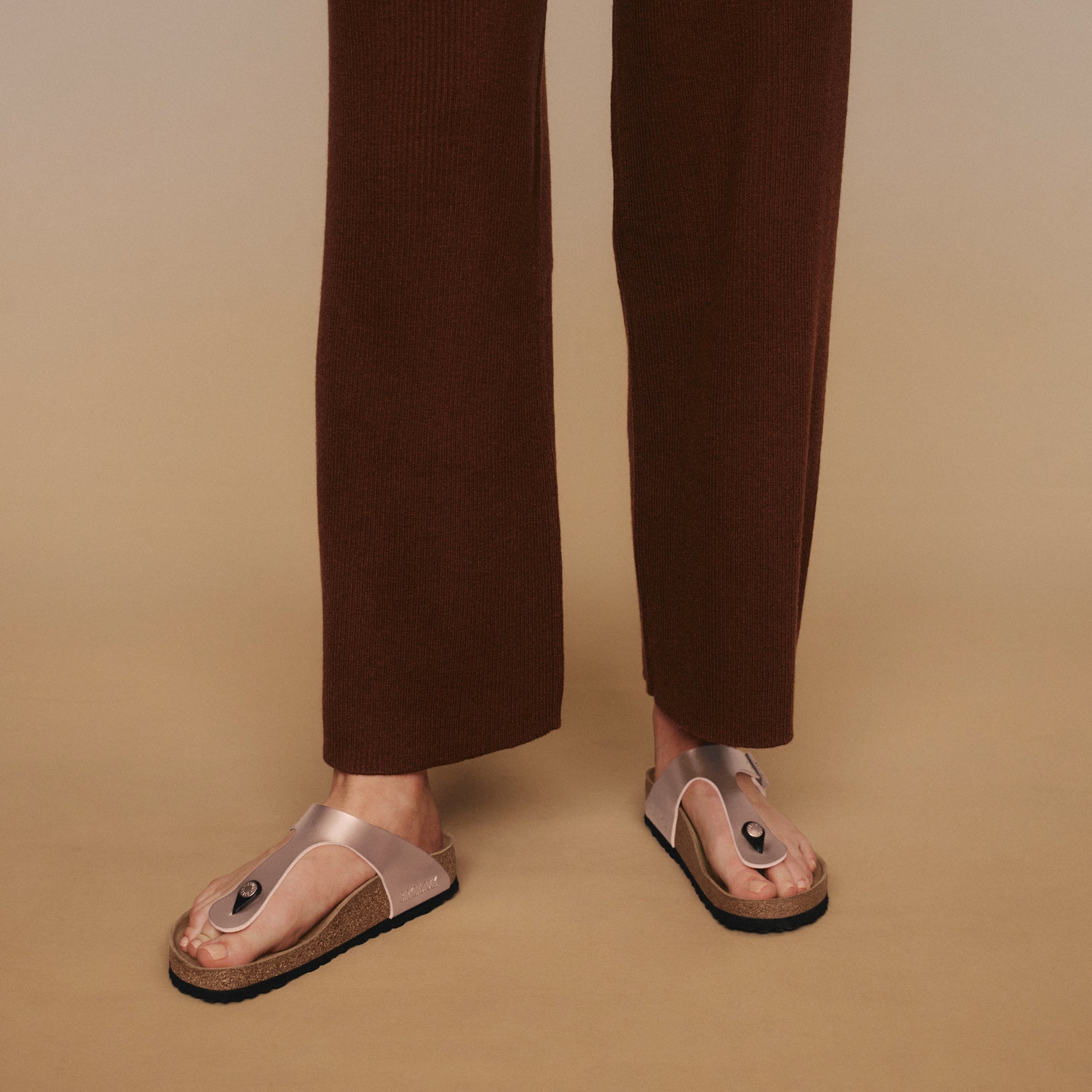 BIRKENSTOCK GIZEH - COPPER - BIRKO-FLOR – Plaza Shoe Store