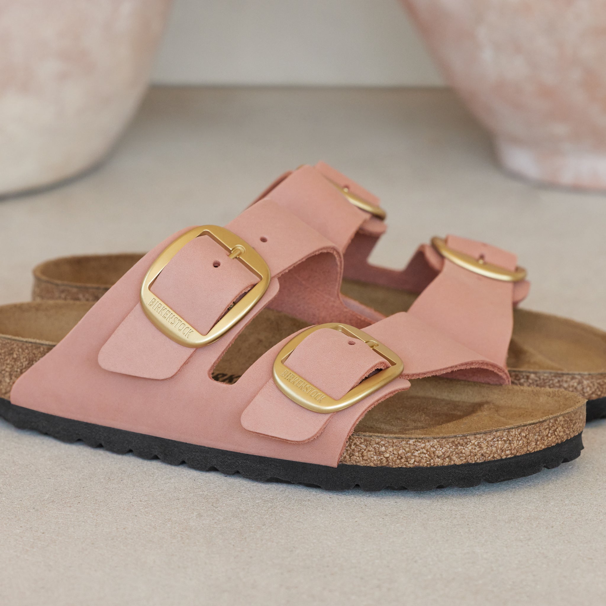 Birkenstock arizona discount big buckle rose