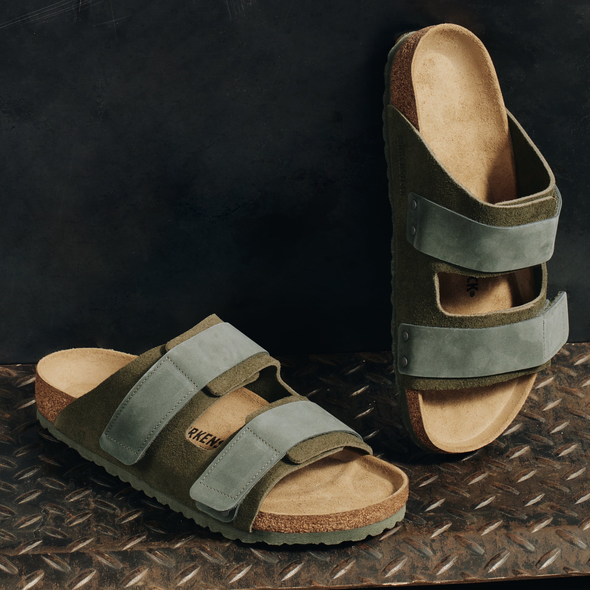 Birkenstock Uji Sandal – Thyme Suede | Plaza Shoe Store