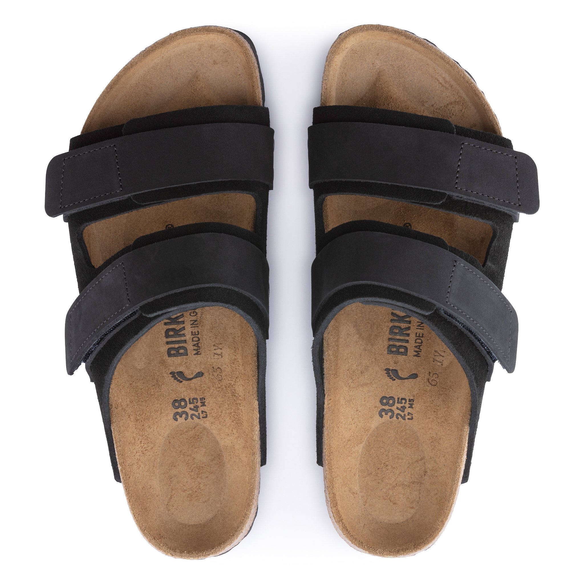 UJI - BLACK - SUEDE – Plaza Shoe Store