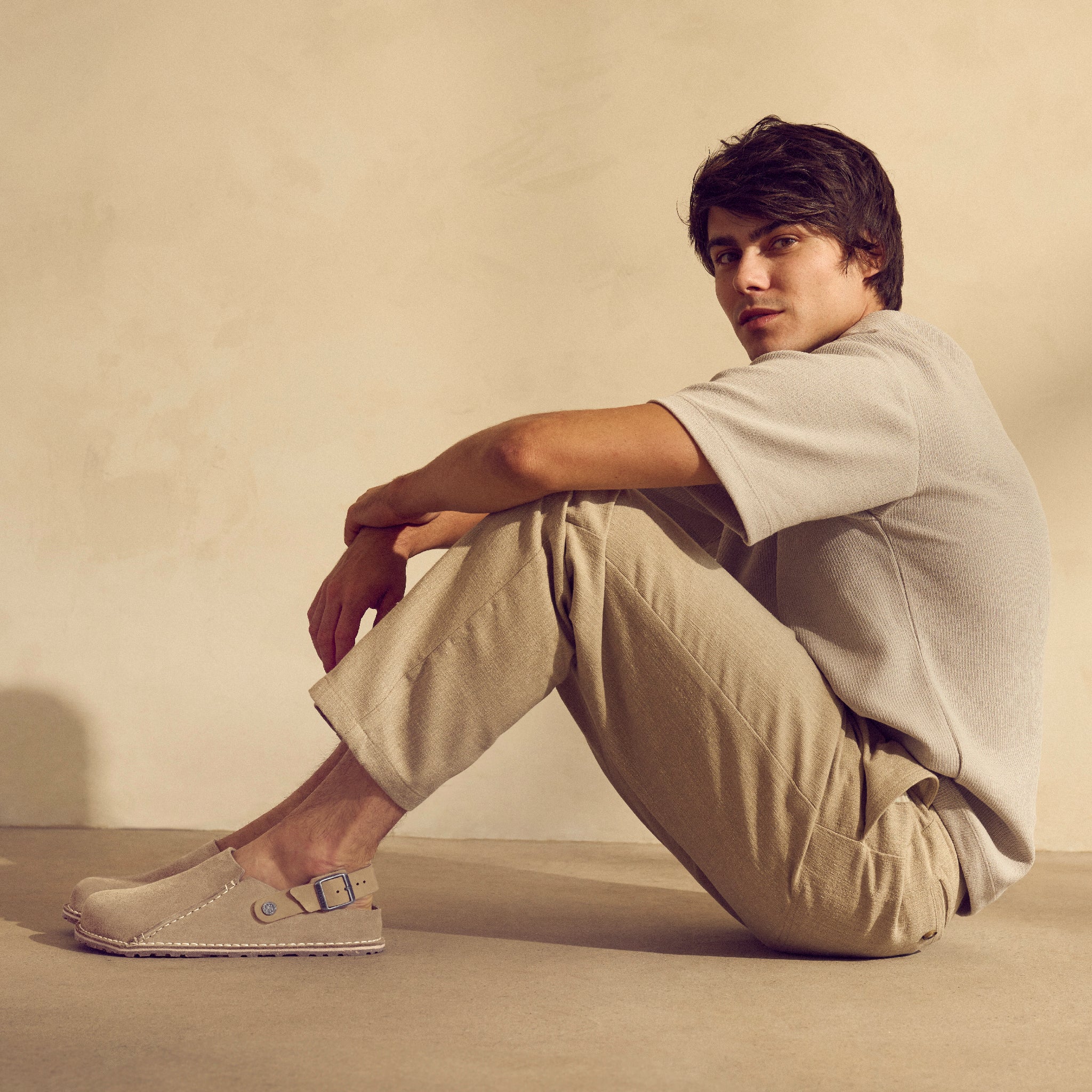 BIRKENSTOCK LUTRY - GRAY/TAUPE - SUEDE – Plaza Shoe Store BIRKENSTOCK LUTRY - GRAY/TAUPE - SUEDE – Plaza Shoe Store