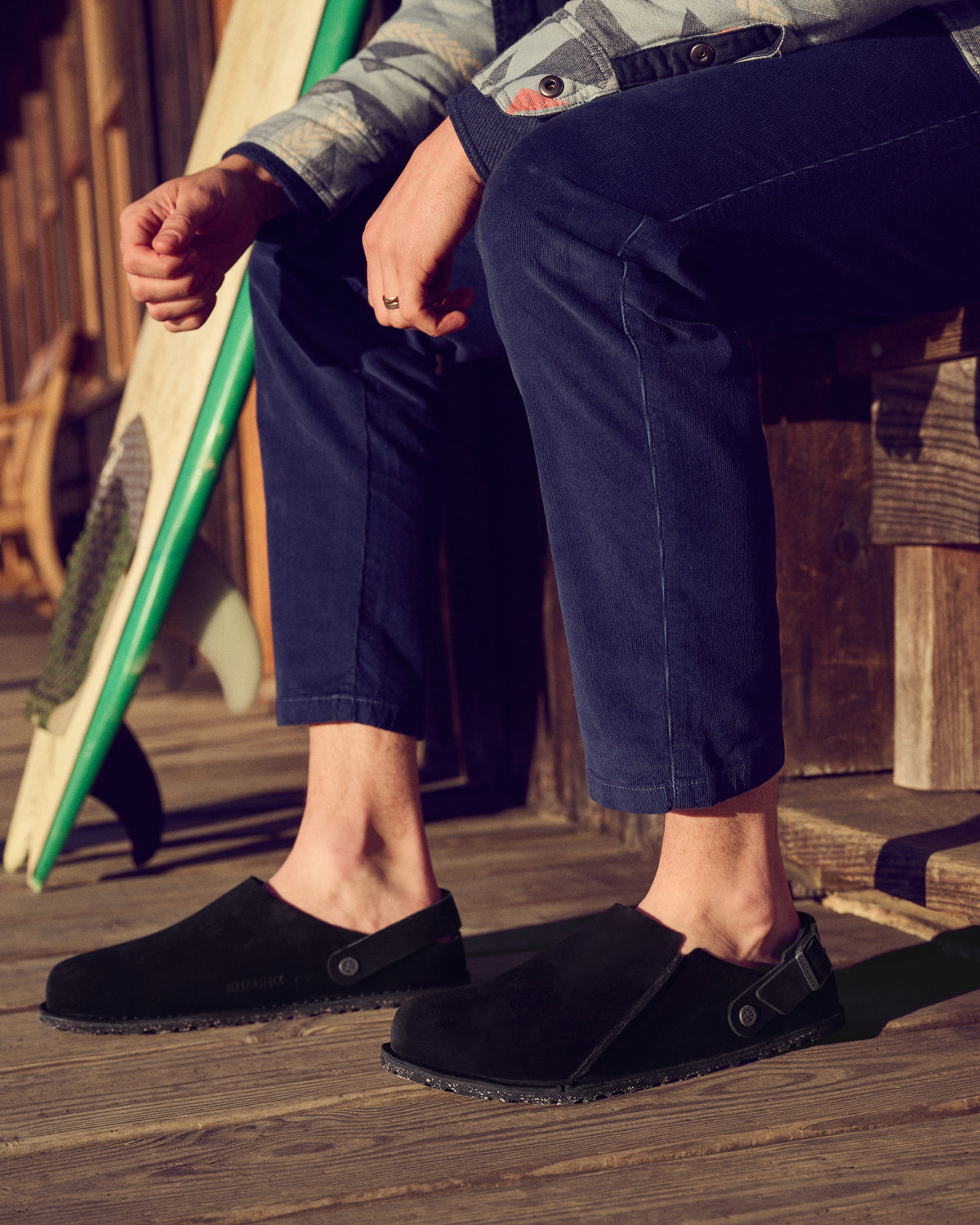 LUTRY - BLACK - SUEDE