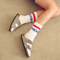 COTTON CREW SOCK - WHITE - COTTON