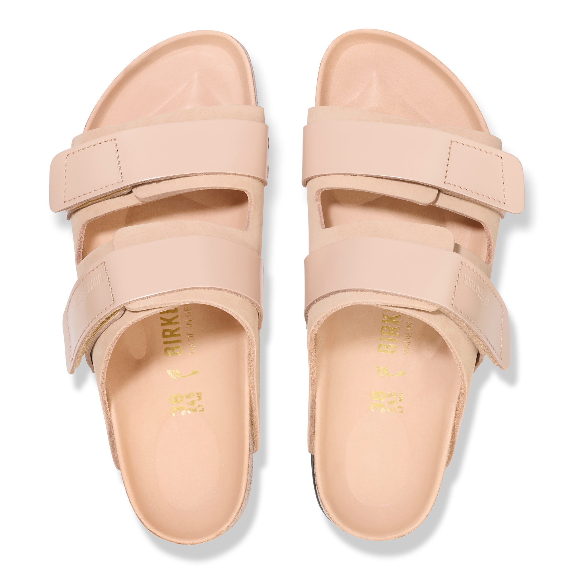 UNISEX BIRKENSTOCK UJI HEX - NEW BEIGE - LEATHER – Plaza