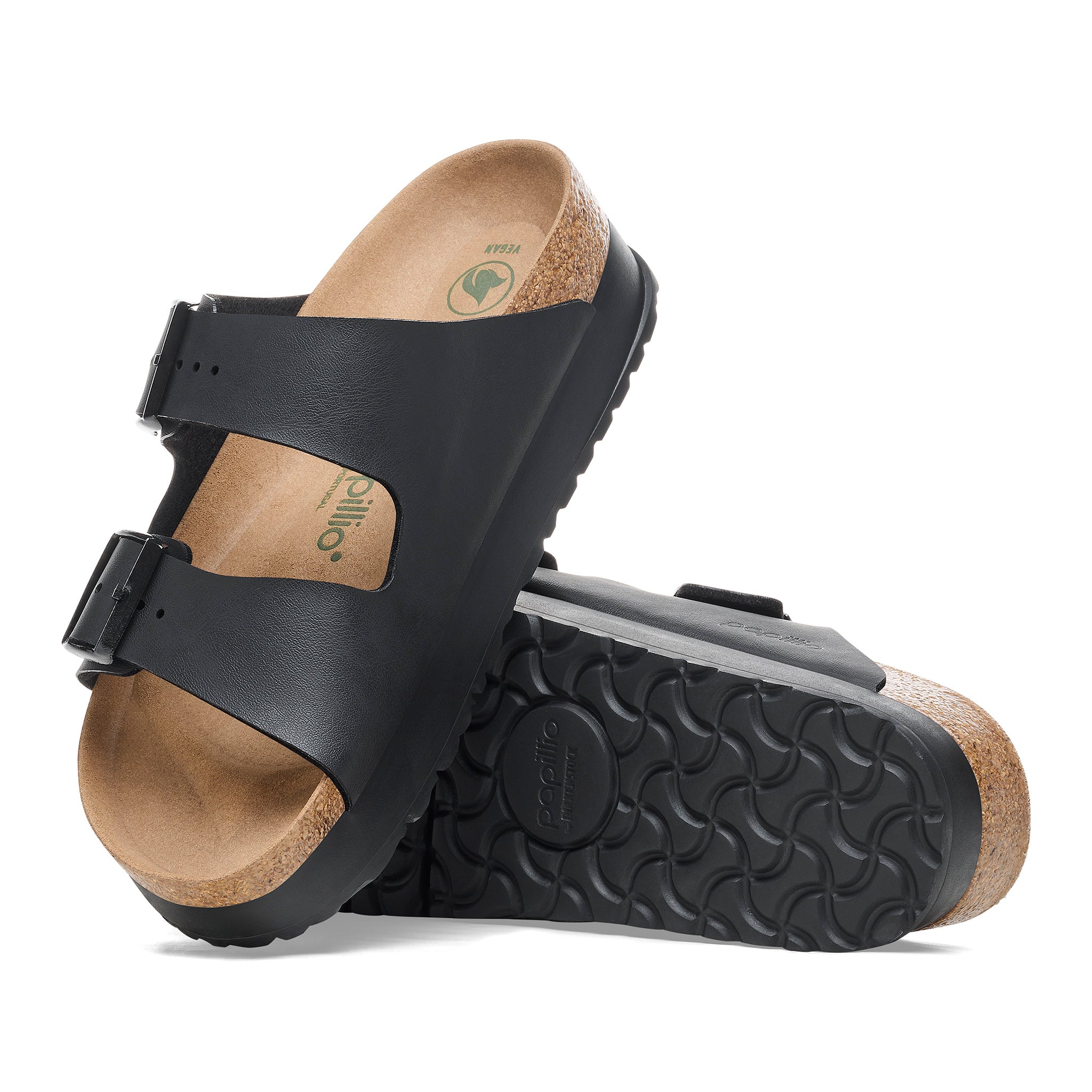 Women's Birkenstock Arizona Platform - Vegan Birko-Flor