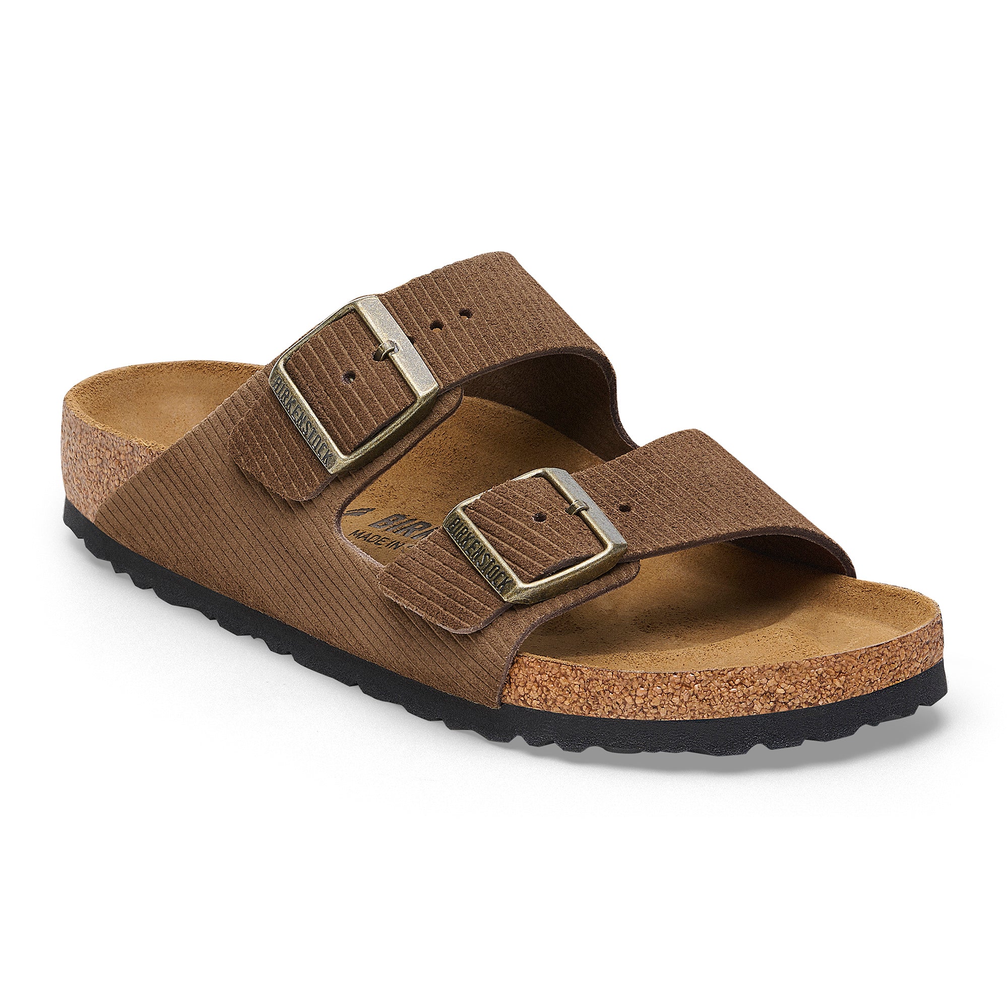 サンダル BIRKENSTOCK Men Sandals 1028264 DARKTEA BROWN MEN'S BIRKENSTOCK ARIZONA - DARK TEA - SUEDE – Plaza Shoe Store