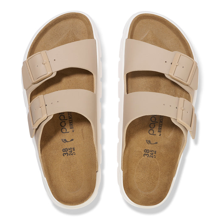 Birkenstock Arizona Chunky Sandal in Sandcastle Birko-Flor, 1029094