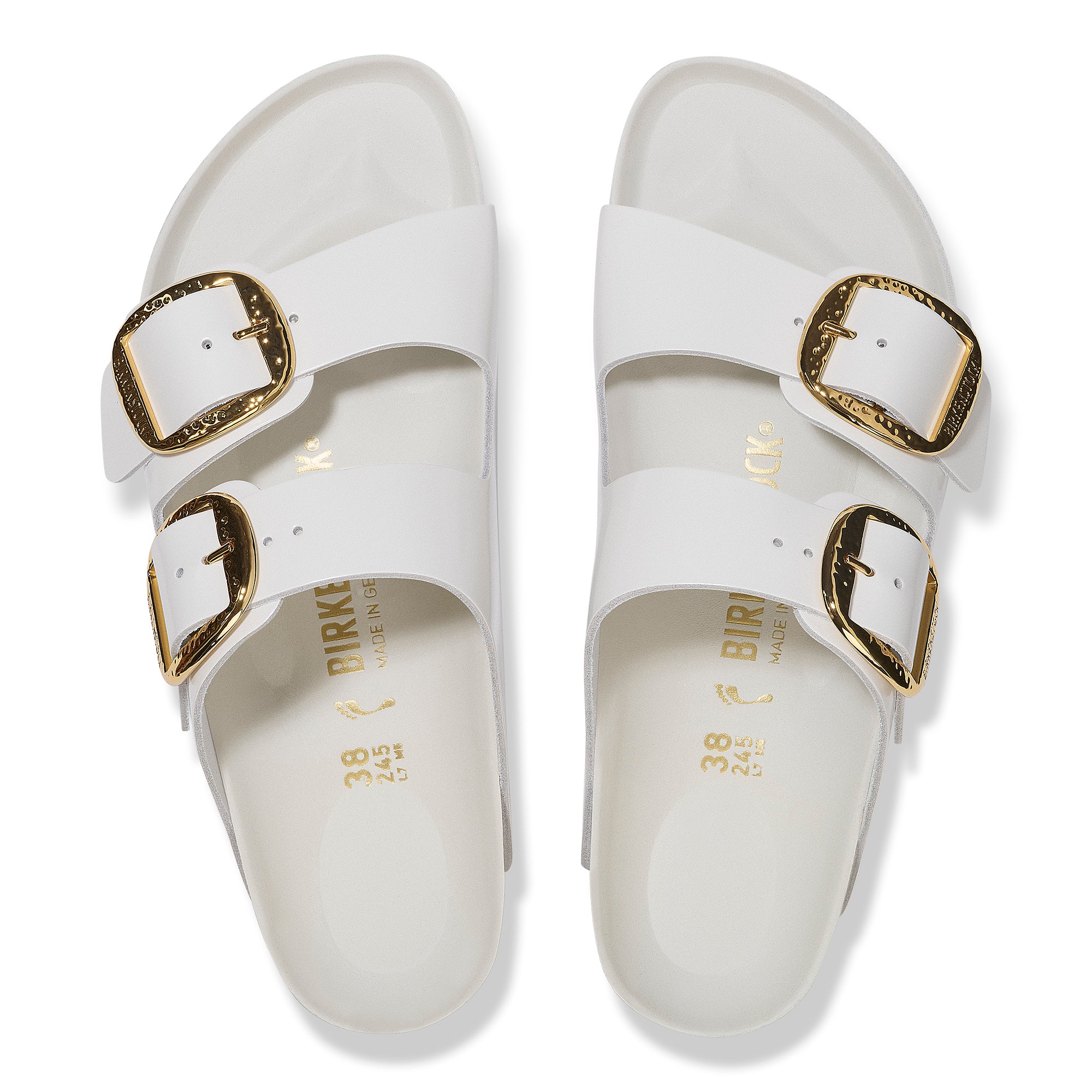 Birkenstock Arizona Hammered Big Buckle - Patent Leather